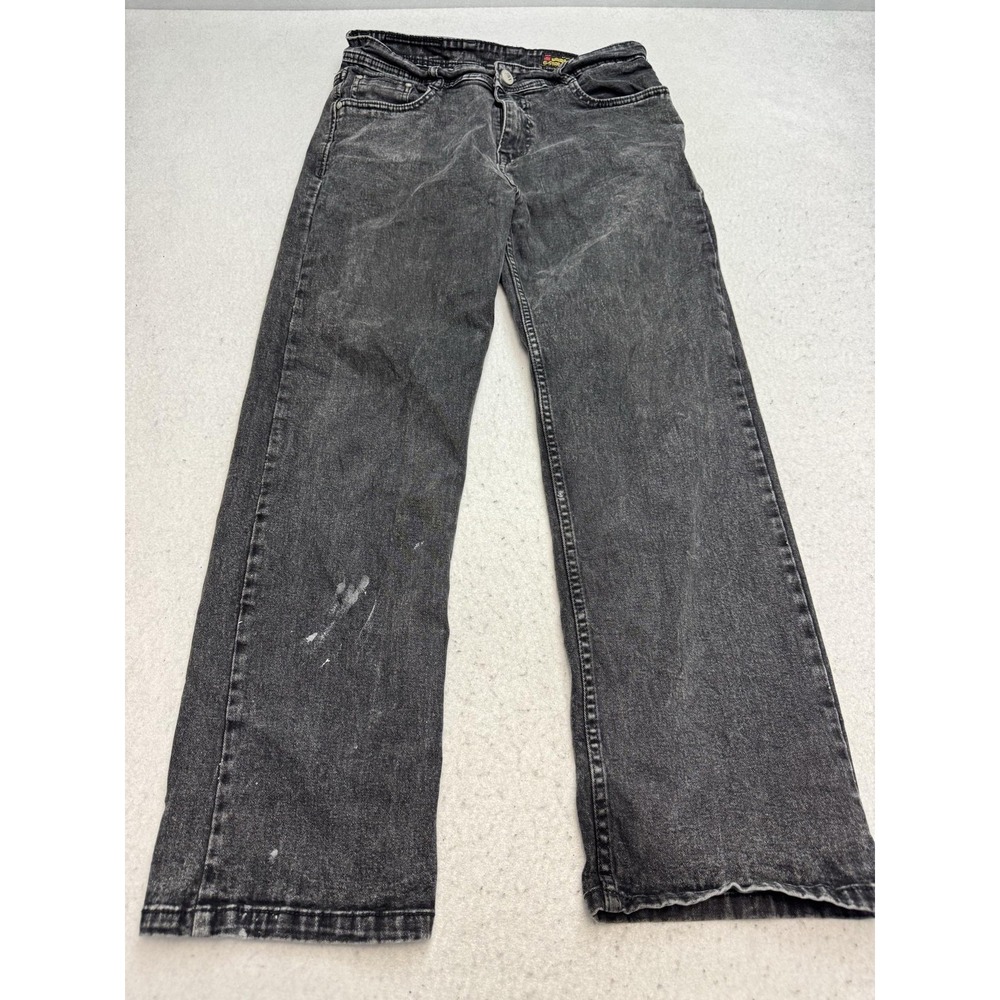G-STAR RAW Jeans Mens 32x29* Gray Straight Charcoal Wash Denim Pants Casual